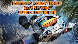 KastKing Valiant Eagle BFS Reel Cast Test  Ultralight Setup  Max Steel Rod [upl. by Bradford]