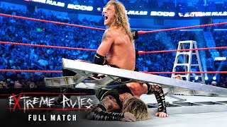 FULL MATCH Edge vs Jeff Hardy — World Heavyweight Title Ladder Match WWE Extreme Rules 2009 [upl. by Gregrory630]