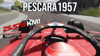 Pescara 1957  The Longest F1 Circuit Of All Time [upl. by Nillok173]