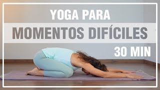 Yoga Terapéutico para ESTRÉS y ANSIEDAD ➤Supera momentos difíciles traumáticos sanación emocional [upl. by Yseulte]