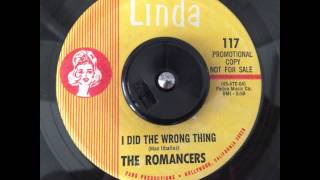 The Romancers  I Did The Wrong Thing  Linda [upl. by Ardua350]