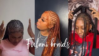 Fulani braids compilation I dahivis edits [upl. by Engamrahc]