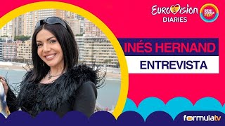 INÉS HERNAND su cambio de rol en el Benidorm Fest y su postura frente a Israel en Eurovisión [upl. by Cranston]