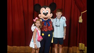 Meeting Mickey Mouse at the Magic Kingdom July 2024 [upl. by Adnoyek]