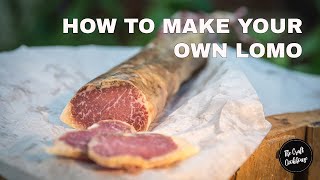 Super easy Recipe  How to make Lomo Cured Pork Tenderloin [upl. by Wemolohtrab747]