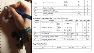 BitBastelei 124  BipolarTransistoren Funktion amp Berechnung des Vorwiderstands [upl. by Enair302]