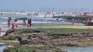 RECIFE FINAL DE SEMANA PRAIA DO PINA PERNAMBUCO BRASIL [upl. by Atived]