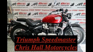 Walk Round 2020 Triumph Speedmaster 1200 chrishallmotorcycles motorcycles triumph [upl. by Norha845]