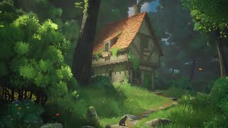 Ghibli Inspired Atmosphere  Forest Ambiance amp Music [upl. by Ehc]