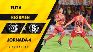 Resumen Herediano 21 Saprissa  Jornada 4  Clausura 2024 [upl. by Nahgam]