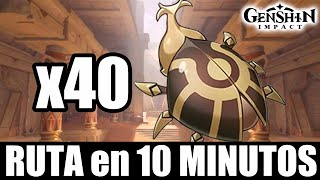 CONSIGUE 40 ESCARABAJOS en 10 MINUTOS ✅  Genshin Impact [upl. by Winnie]