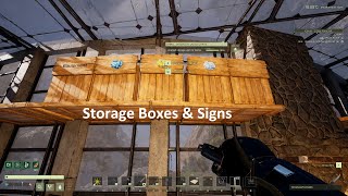 Icarus  Build Tip  Storage Boxes amp Signs [upl. by Cadal746]