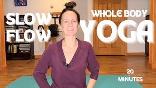 Slow Flow Yoga Stretch  20 Minutes [upl. by Hgielime]