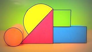 Learn about shapes  Teach babies toddlers preschool kids Fun educational learning [upl. by Fausta]