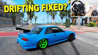 BeamNG has Finally Fixed DRIFTING [upl. by Atteram625]