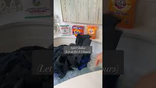 Laundry Stripping👚shorts laundry howto [upl. by Eldnik399]