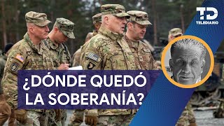 El Gobierno de México autoriza que entren militares de EU ¿quién los entiende [upl. by Iphagenia]