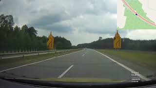 Poland Motorway A18 Olszyna — Krzyżowa 2020 1x [upl. by Neeleuqcaj]