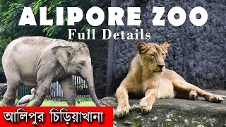 Alipore Zoo Kolkata  আলিপুর চিড়িয়াখানা  Kolkata Zoological Garden 2024 [upl. by Armmat]