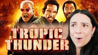 TROPIC THUNDER 2008  FIRST TIME WATCHING  Reaction amp Commentary  WTF DID I JUST WATCH [upl. by Etteniotna65]