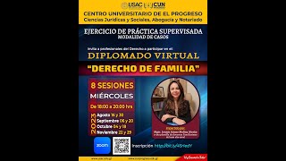 Diplomado virtual  Derecho de Familia 2023  Sesión 3 [upl. by Hirsh]