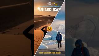 The Largest Desert in the World Antarctica  shorts [upl. by Pegeen]