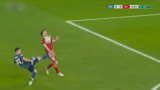 Granit Xhaka straight red card against Liverpool [upl. by Roz457]