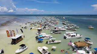 ISLAMORADA SANDBAR 4TH OF JULY WEEKEND 2023 [upl. by Erb134]