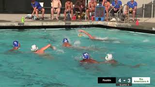 Boys Water Polo Rio vs Rocklin JV Tournament at Granite Bay High School Finals 10262024 [upl. by Yelrebmik]