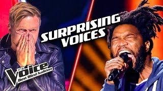 Incredible UNEXPECTED Voices on The Voice [upl. by Giah]