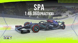 iRacing 24S3 Merceds W12  Spa 146060 [upl. by Brost]