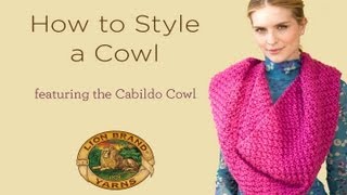 How to Style a Cowl [upl. by Lorelei]