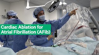 Cardiac Ablation for Atrial Fibrillation AFib [upl. by Maloney226]