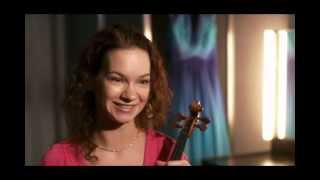 Hilary Hahn on music life food  playing Sibelius Concerto with NZSO [upl. by Amilah]