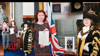 BRITISH CITIZENSHIP CEREMONY 2023MY WIFE UK CITIZENSHIP CEREMONYBRITISH CITIZENSHIPNATURALIZATION [upl. by Arabele]