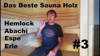 Sauna bauen Teil 3  Innenausbau [upl. by Alurta]