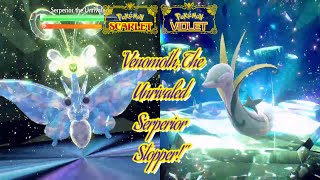 Venomoth SOLO 7 Star Mightiest Mark Serperior Raid  Pokémon Scarlet amp Violet [upl. by Ailemrac]