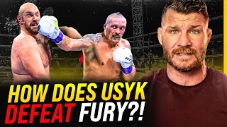 BISPING How does USYK Defeat FURY  Tyson Fury vs Oleksandr Usyk BREAKDOWN [upl. by Atinat]