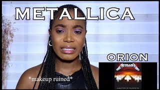 EMOTIONAL Metallica  Orion REACTION  Empress Joy Jean [upl. by Kcirej]