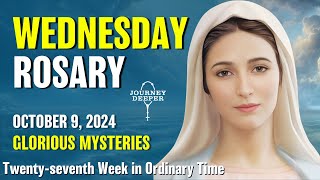 Wednesday Rosary 💙 Glorious Mysteries of Rosary 💙 October 9 2024 VIRTUAL ROSARY [upl. by Seaver]