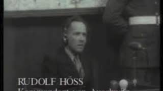 Nuremberg Trial Day 108 1946 Rudolf Hoess Testimony Complete [upl. by Baiel]