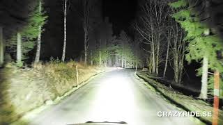 Extraljus LED 185W från Crazyridese [upl. by Chaille]