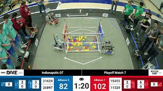 IN FTC 20242025 Indianapolis Qualifier Playoff Match 7 [upl. by Dill]