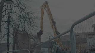 Falkirk Callendar Square Demolition Part 47 [upl. by Otinauj]