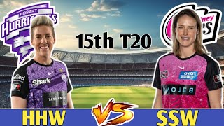 HHW vs SYW 15th Match  Bellerive Oval Hobart Australia Stadium Pitch Report [upl. by Acile]