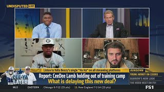 UNDISPUTED  All Quiet on Dak Prescott CeeDee Cowboys Contract Extension Talks  Skip REACTION [upl. by Anastasia]