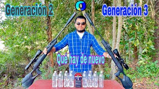 Gamo Swarm Magnum 10x GEN3i 22 VS Gamo Swarm Magnum 10x GEN2 22la batalla en español [upl. by Earazed]