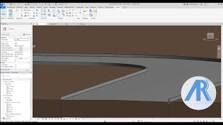 3 Adding kerbs to the road Revit 2024 Tutorial [upl. by Eugirne]