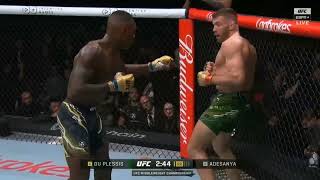 Dricus du Plessis vs Israel Adesanyaufc 305Highlights New ufc305 adesanya dricus du mma [upl. by Elohc]