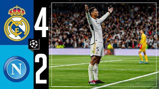 Real Madrid 42 SSC Napoli  HIGHLIGHTS  Champions League [upl. by Boland855]